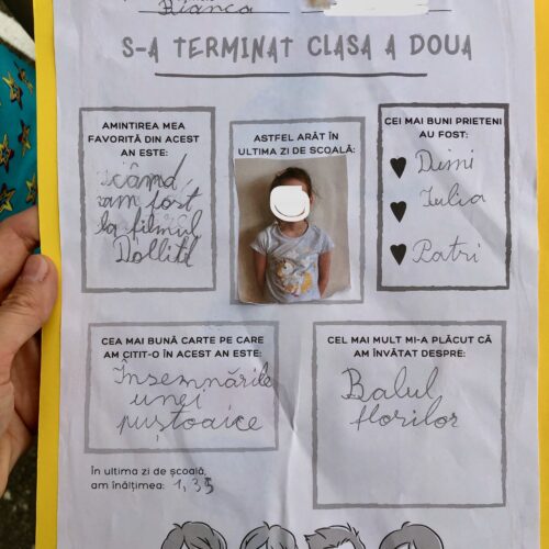 S-a terminat clasa. Cum a fost anul?